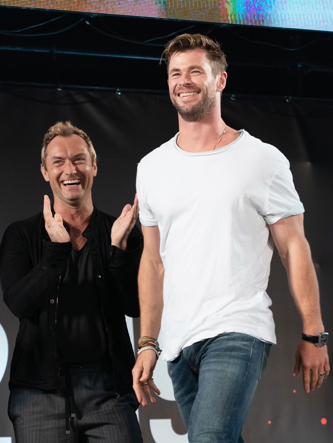 Chris Hemsworth At Tokyo Comic Con
