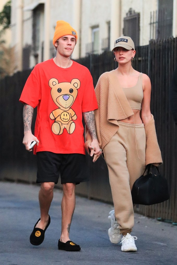 Justin Bieber and Hailey Baldwin leave spa date in West Hollywood