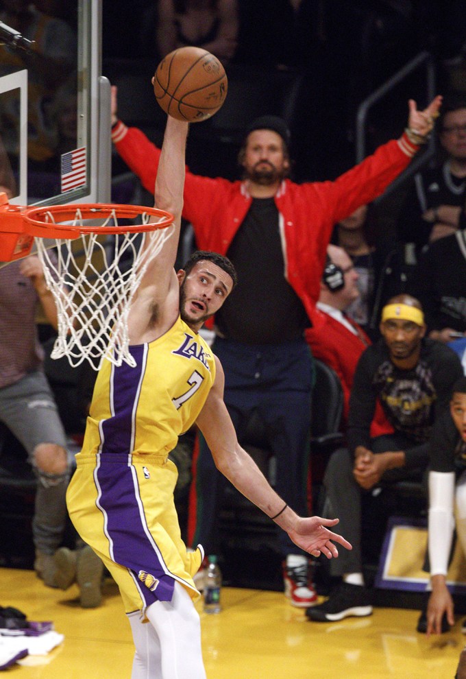 San Antonio Spurs at Los Angeles Lakers, USA – 11 Jan 2018