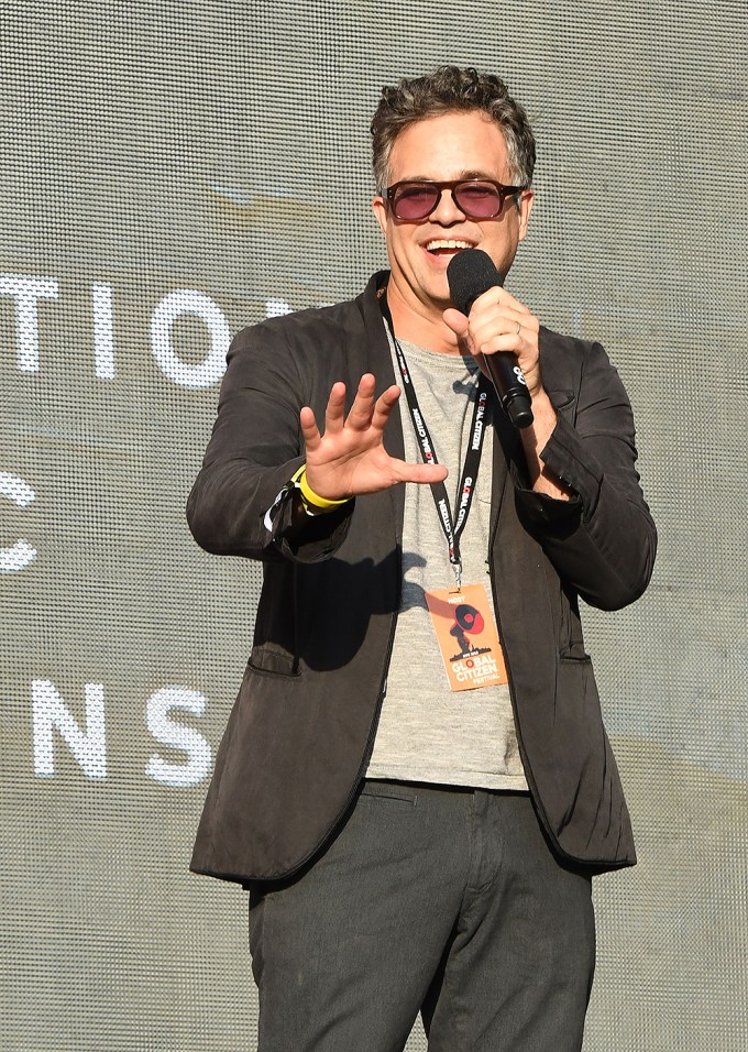 Mark Ruffalo wearing sunglasses