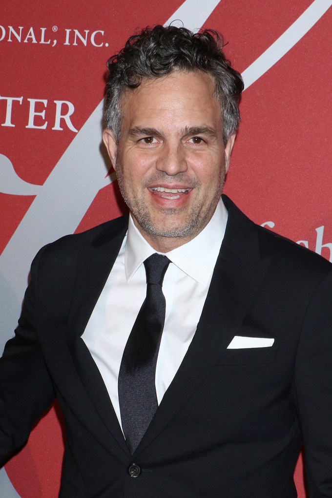 Mark Ruffalo in a suit and tie