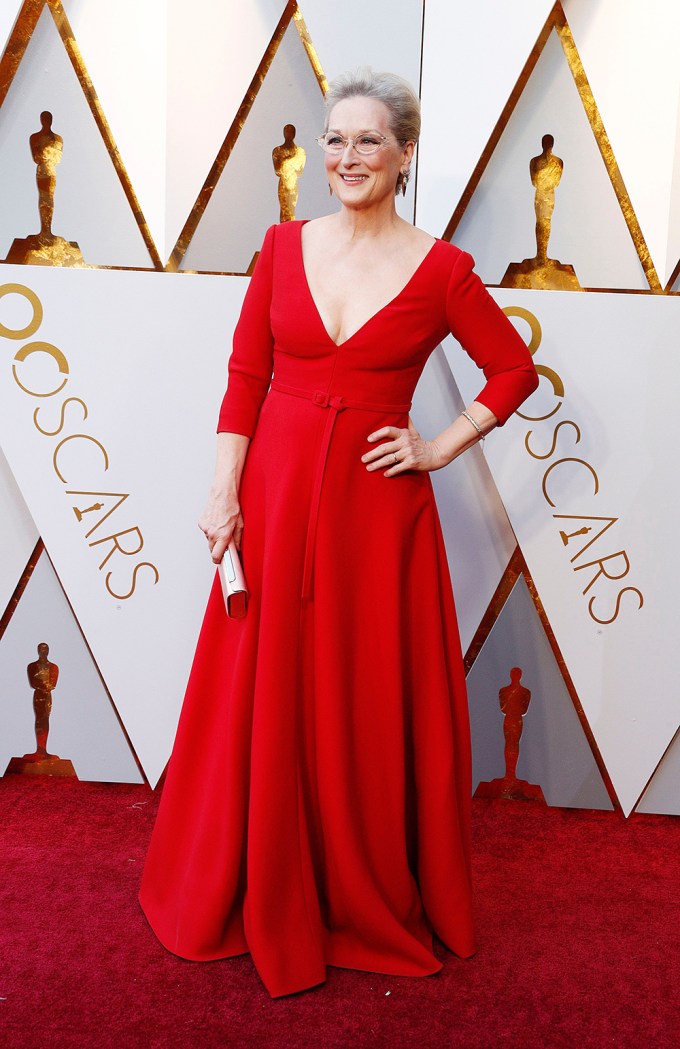 Meryl Streep At The 90th Academy Awards