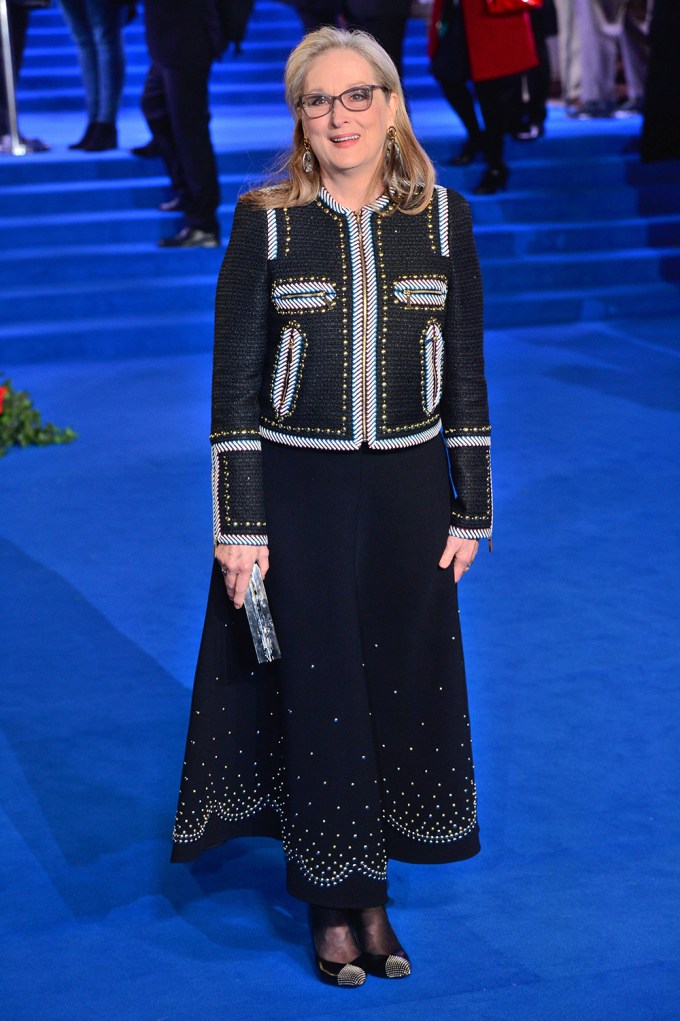 Meryl Streep At The ‘Mary Poppins Returns’ Film Premiere