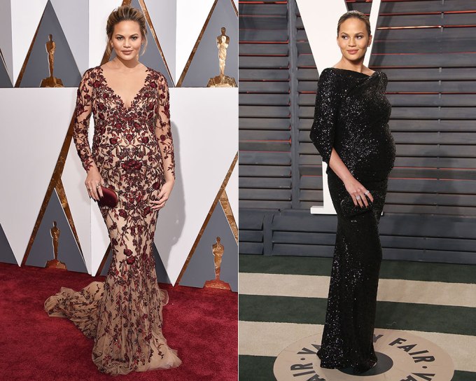 oscars-2016-outfit-changes-chrissy-teigen