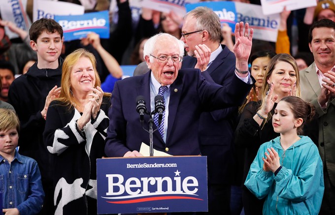 Bernie Sanders Rallies in New Hampshire