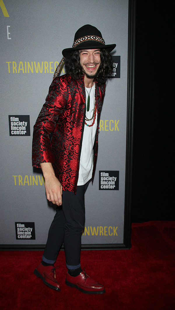 Ezra Miller At The ‘Trainwreck’ Premiere