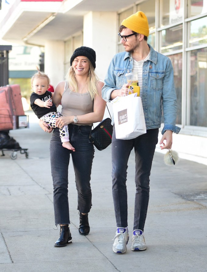 Hilary Duff and Matthew Koma out and about