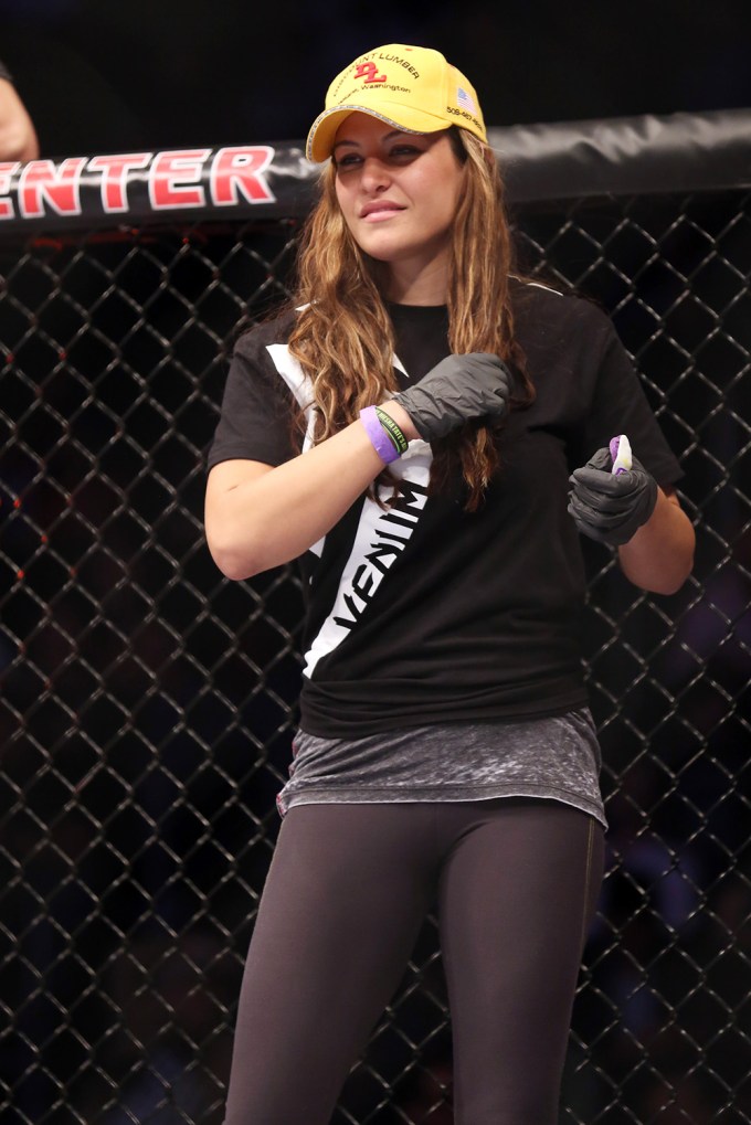 Miesha Tate At UFC 159 Mixed Martial Arts