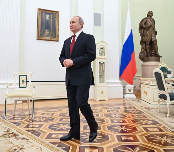 Vladimir Putin In Moscow