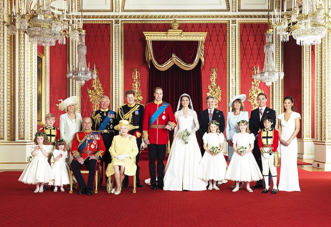 Official Portraits of the wedding of Prince William and Catherine Middleton, London, Britain – 29 Apr 2011