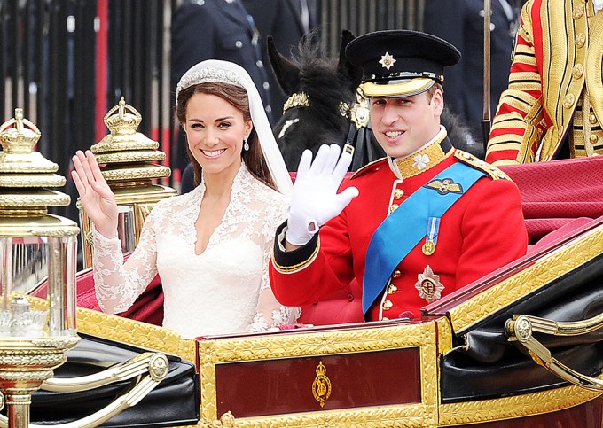 Wedding of William, Prince of Wales to Kate Middleton at Westminster Abbey – 29 Apr 2011