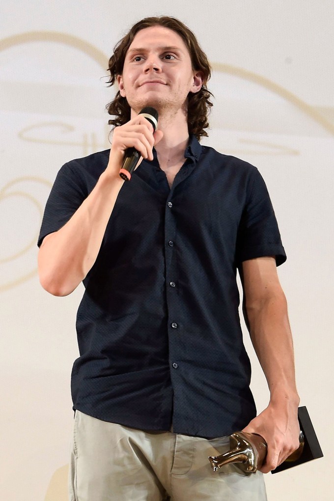 Evan Peters at Giffoni Film Festival