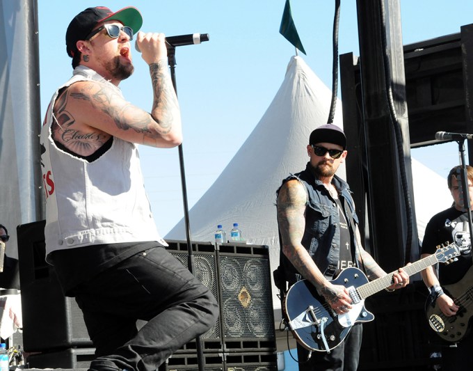 Good Charlotte At The IndyCar Fan Zone