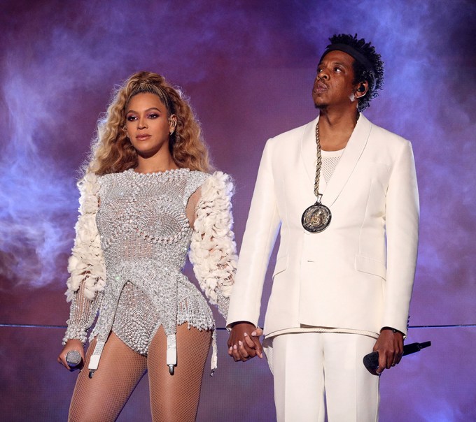 Beyonce and Jay-Z in concert, ‘On The Run II Tour’ in Atlanta