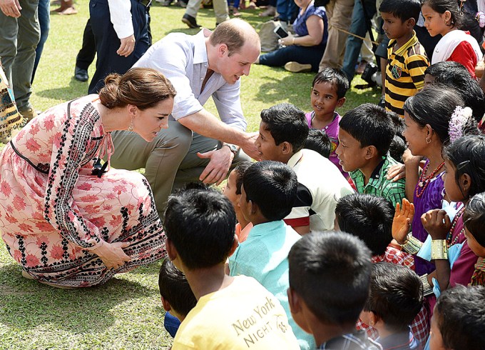 Prince William and Catherine Duchess of Cambridge visit to India – 13 Apr 2016