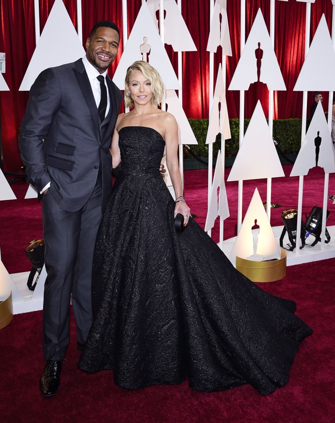 Kelly & Michael at the 2015 Academy Awards