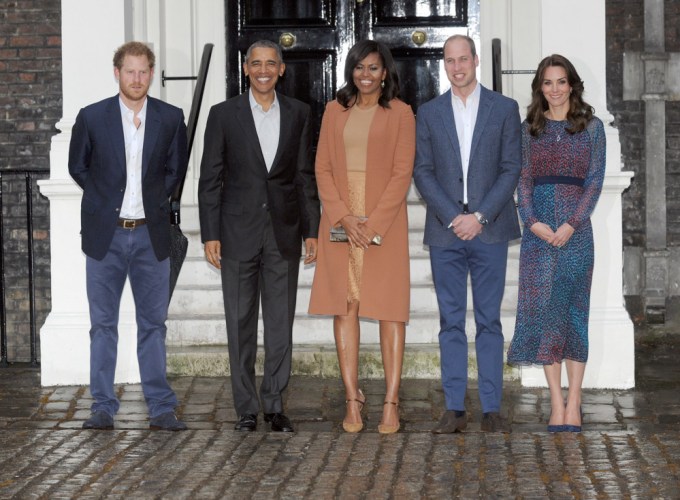 The Obamas And The Royals Smile For The Camera
