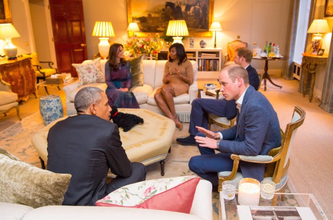The Obamas Meet The Royals