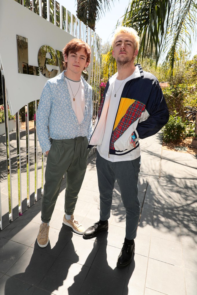 Ross Lynch and Rocky Lynch at Levi’s Coachella Brunch Event 2018