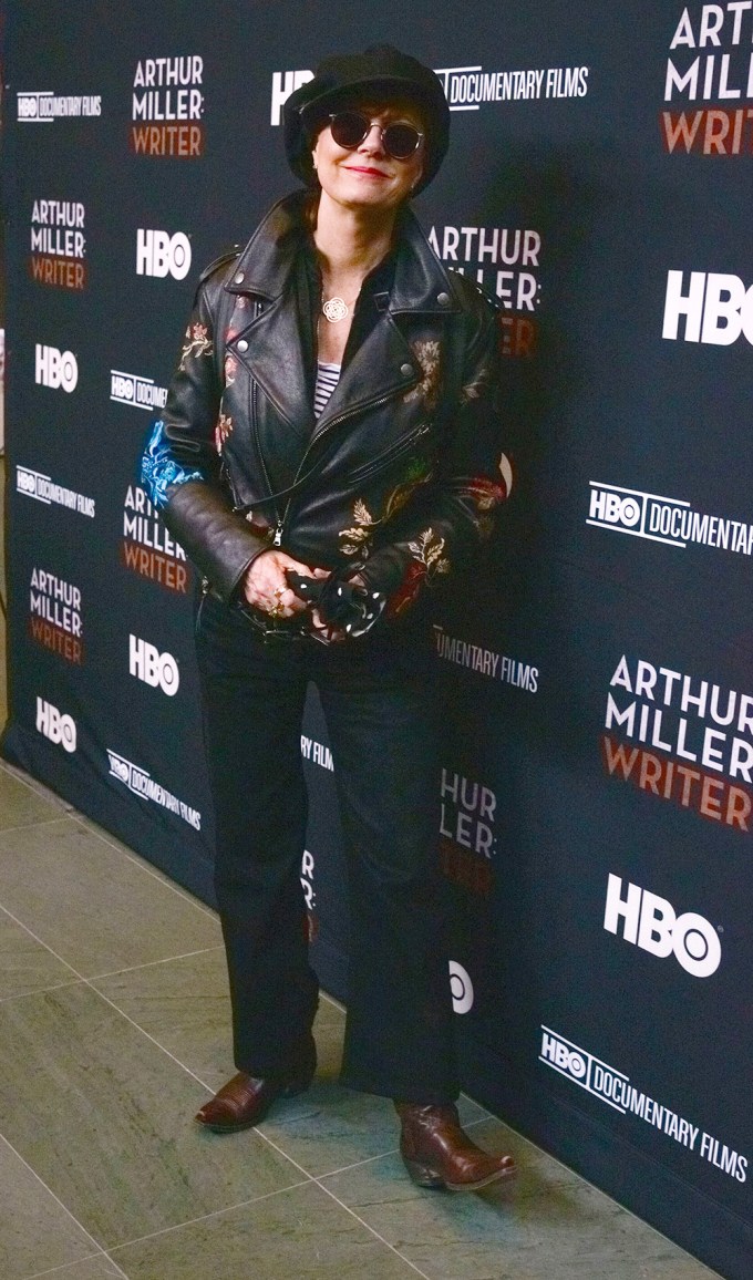 Susan Sarandon At The ‘Arthur Miller: Writer’ Premiere