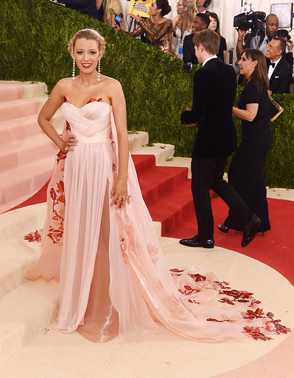 Blake Lively Wears Burberry At Met Gala