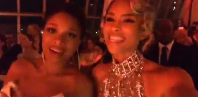 Ciara and Jennifer Hudson Met Gala After Party