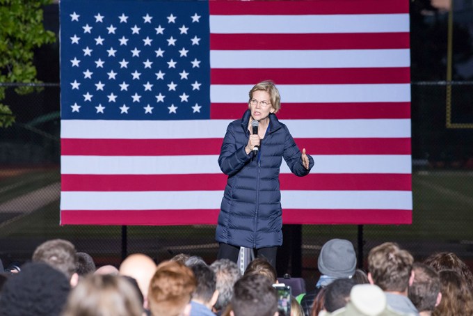 Elizabeth Warren Campaigning