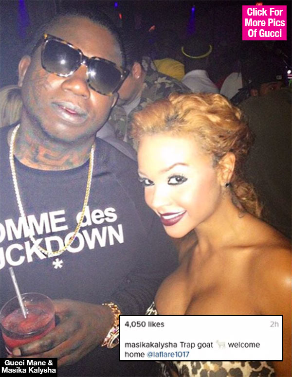 PIC] Gucci Mane's Ex Kalysa's Welcome Home Instagram After Prison – Hollywood