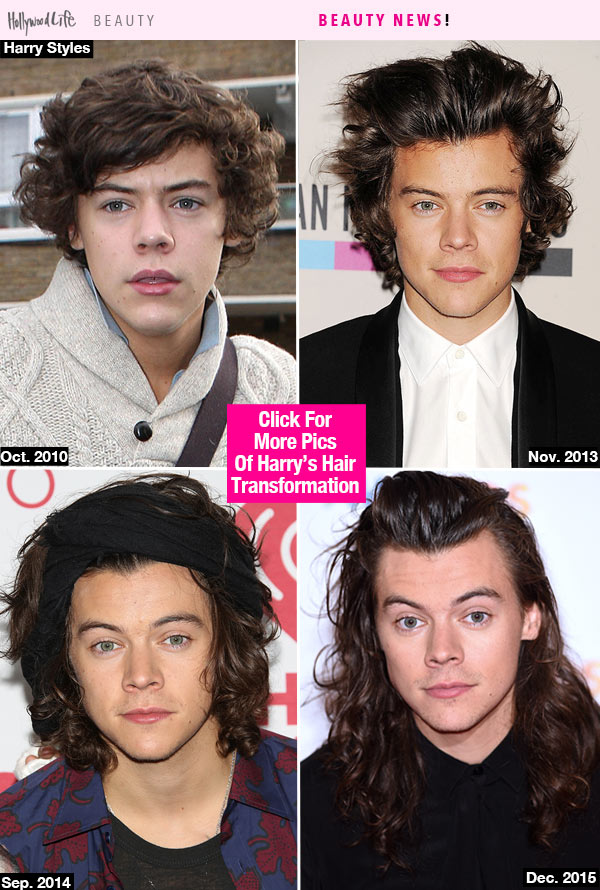 PICS] Harry Styles' Hair Evolution — Pics Of His Haircut & More Styles –  Hollywood Life