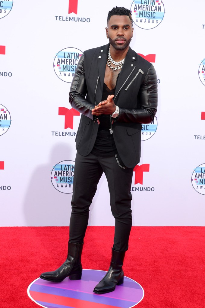 Jason Derulo at the Latin American Music Awards