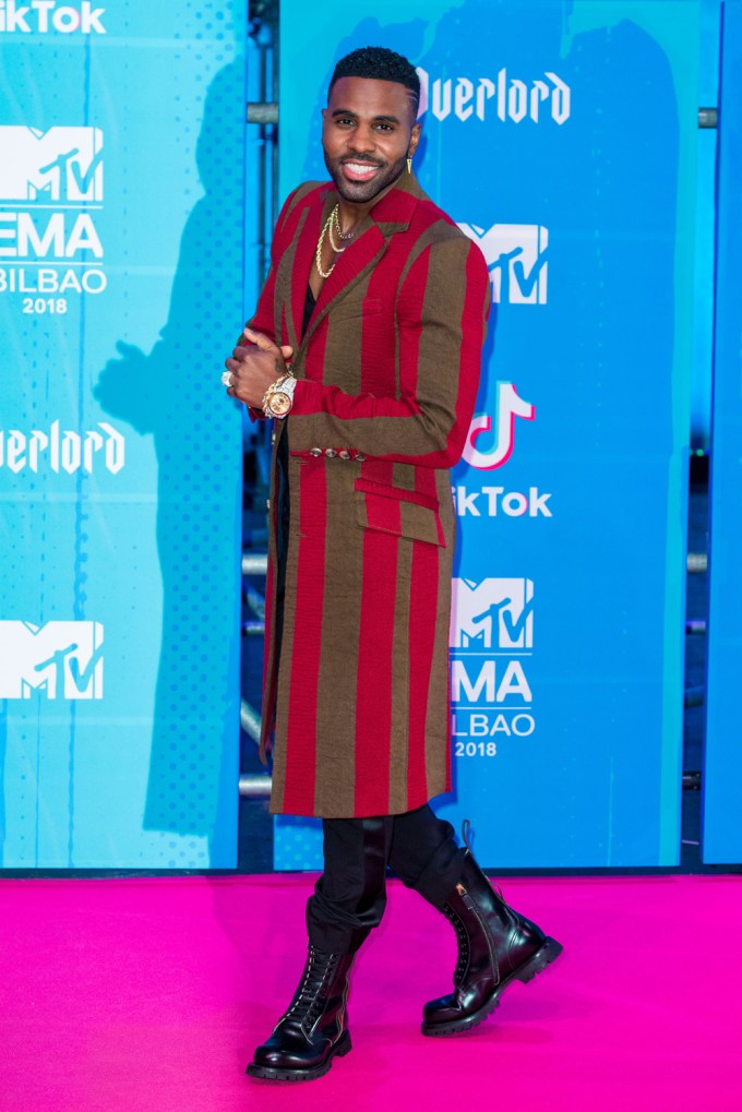 Jason Derulo at the 25th MTV Europe Music Awards
