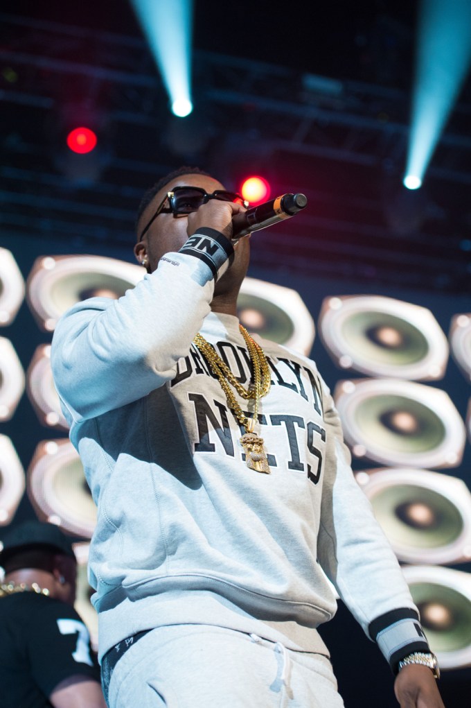 Troy Ave performs at ‘Christmas In Brooklyn’