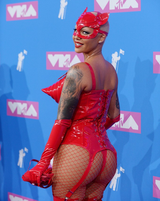 Amber Rose At The 2018 MTV Video Music Awards