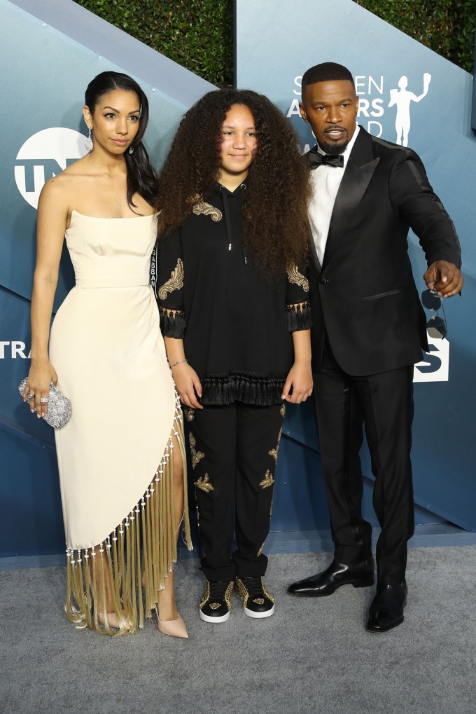 Jamie Foxx brings his daughters to the SAG Awards