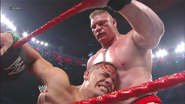 Brock Lesnar (Courtesy of WWE)