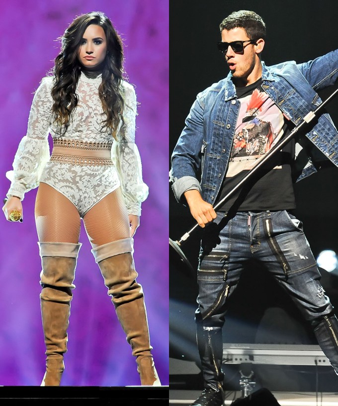 “Future Now” Tour Pics – Demi Lovato & Nick Jonas!