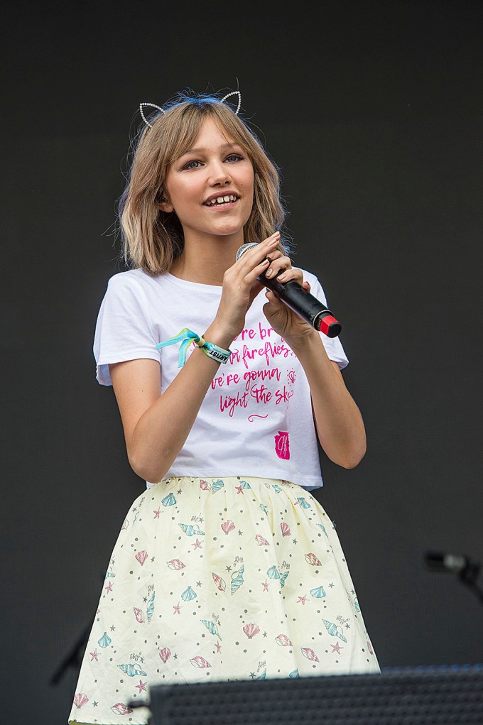 Grace VanderWaal at the 2017 City Limits Music Festival
