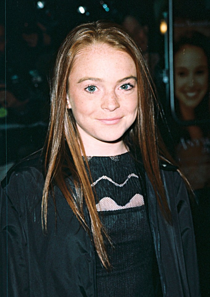 Lindsay Lohan at the ‘Anywhere But Here’ film premiere