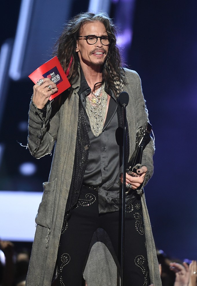 Steven Tyler at the iHeartRadio Music Awards