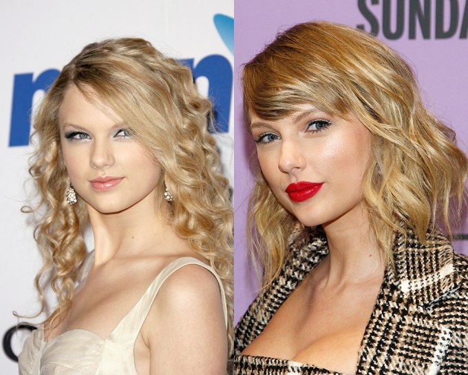 Taylor Swift Hair Evolution
