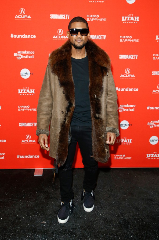 Usher at the 2018 Sundance Film Festival