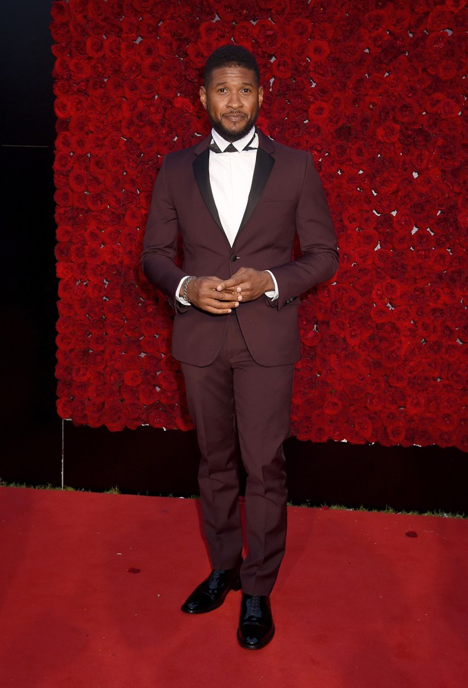 Usher On The Red Carpet