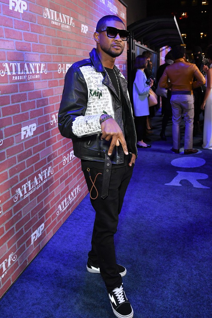 Usher At The Premiere Of ‘Atlanta’
