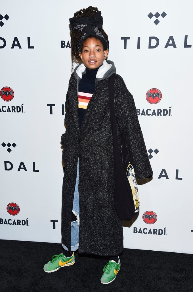 Willow Smith at the TIDAL X: Brooklyn 3rd Annual Benefit Concert