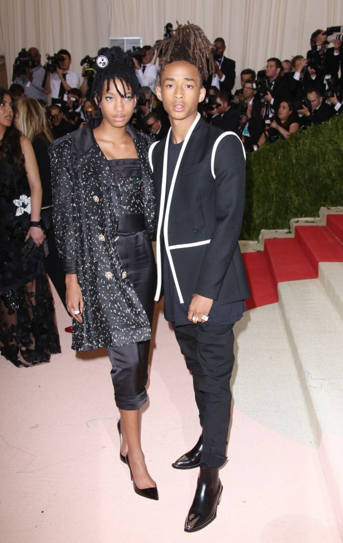 Willow and Jaden Smith at the Met Gala