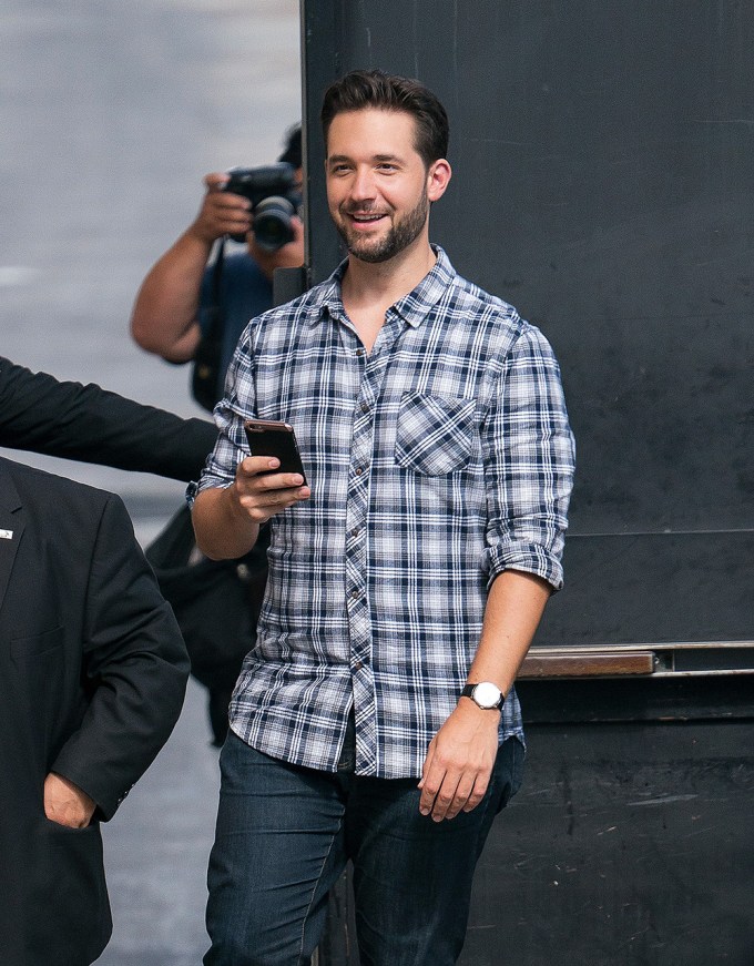 Alexis Ohanian At ‘Jimmy Kimmel Live’ TV Show