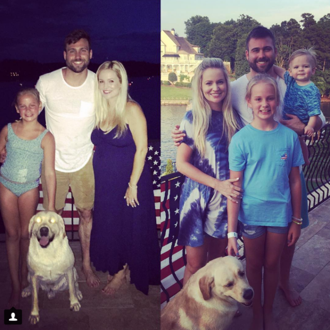 Emily Johnson celebrates the 4th of July with her family