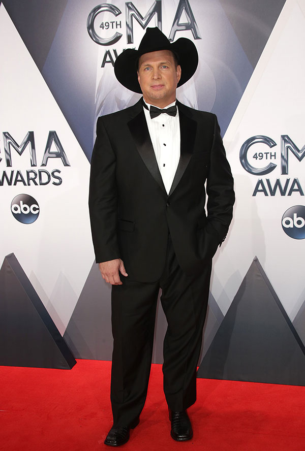 Garth Brooks On The CMA Awards Red Carpet