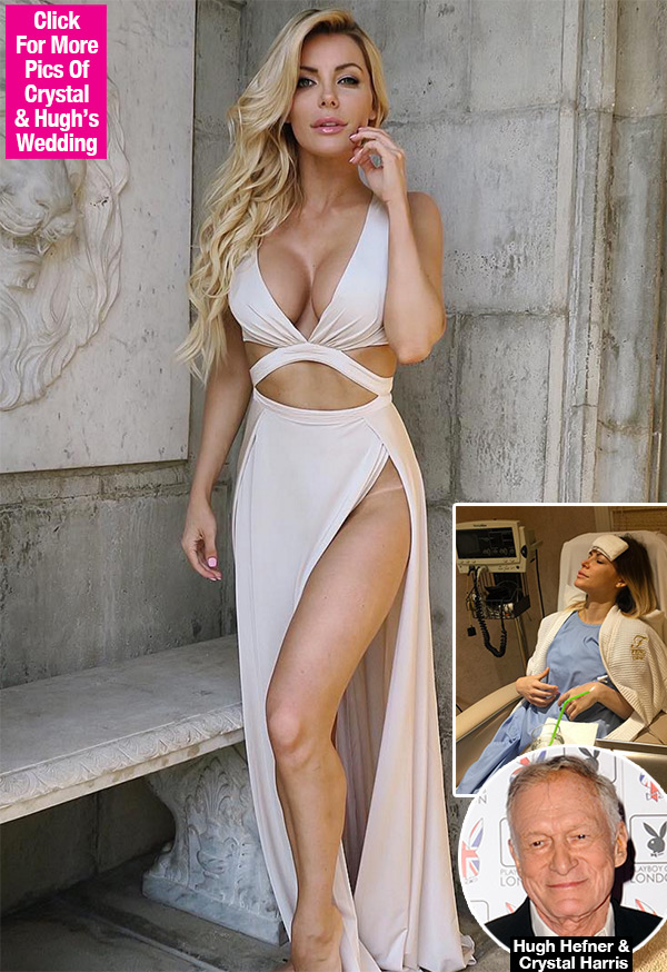 Crystal Harris Breast Implants: Hugh Hefner's Wife Removes 'Poisoned' 34D  Boobs – Hollywood Life