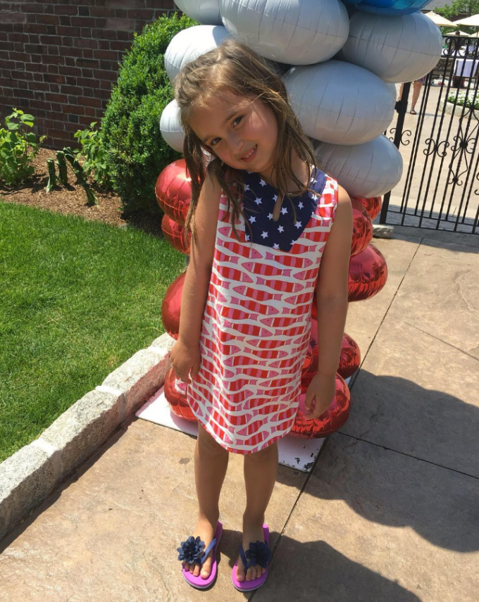 Ivanka Trump celebrates the 4th of July with her daughter